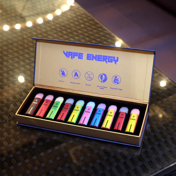 Vape Energy Disposable Pod - 10 flavour mix gift pack